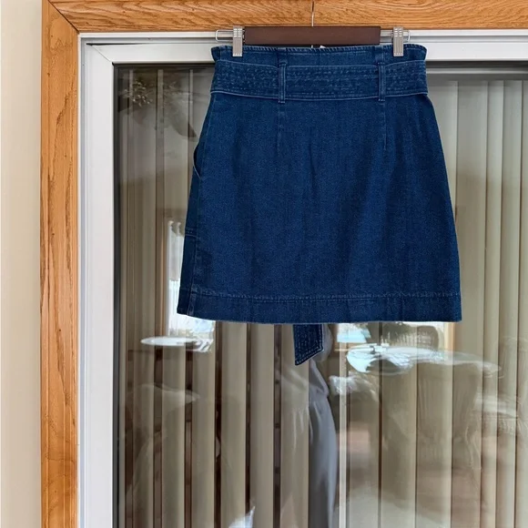 NWT Sezane Classic Blue “Leandra” Denim Skirt - Picture 2 of 7